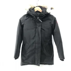 【中古】CANADA GOOSE VICTRIA PARKA ブラック XS 303LA　カナダグース[24]のサムネイル