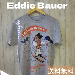 【6/7まで！フォロワー限定クーポン配布中！】Eddie Bauer　エディーバウアー　古着　Tシャツ　Sサイズ