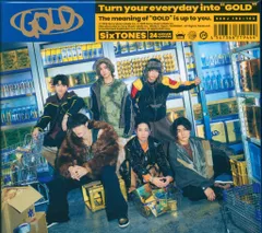 SixTONES GOLD 三形態 バリア 二形態 セット売り まとめ売り 3形態同時購入Blu-rayセット》 GOLD 【初回A盤+初回B盤+通常盤