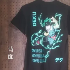 FUNIMATION  僕のヒーローアカデミア　緑谷出久　両面プリントTシャツ　サイズＳ