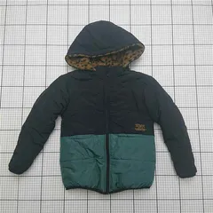 ◇ ⊇ BREEZE ブリーズ リバーシブル 長袖 中綿ボアリバーシブルブルゾン サイズ140 ブラウン系 キッズ 子供服 E  【1508260033947】