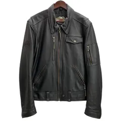 超希少 ハーレーダビッドソン ホースレザー ライダースジャケット Mサイズ ボア 2025年最新】harley davidson レザージャケット ボアの人気