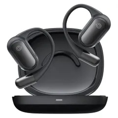 【2025音質特化・新次元のオープン型】Earaku(イアラク)オープンイヤーイヤホンワイヤレスイヤホン超軽量耳を塞がない耳掛け式究極のフィット感イヤフォン骨伝導の革新DSP機能オープンイ…