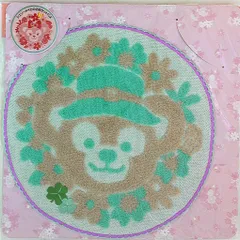 東京ディズニーリゾート ミニタオル2枚セット ダッフィー&シェリーメイ/丸型