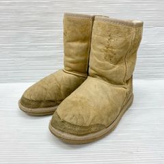 UGG Classic Short アグ クラシックショート シープスキンブーツ ベージュ サイズ：24.5cm程度 レディース