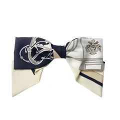 ❤未使用品❤アイリーンバレッタ ノワールｘSVｘＧ金具 エルメス 髪飾り ❤未使用品❤アイリーンバレッタ ノワールxSVxG金具 エルメス