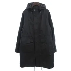 エーグル AIGLE モッズコート ロング ゴアテックス フード付き 長袖 ジップアップ 8504-55401 XL ダークグレー 大きいサイズのサムネイル
