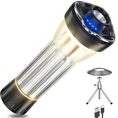 【新登場】LED ランタン TOWAJI キャンプ ランタン・小型暖色懐中電灯・4つ点灯モード・2600mAH(180-370LM調節可能)・IPX4防水防塵・ランタン led 充電式・キャンプ ランタン・光量調節・超軽量92g マグネットベース付きポータ