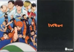 【中古】クリアファイル 烏野高校(9人)(背景：青葉城西高校4人＆音駒高校2人) A4クリアファイル 「ハイキュー!!」