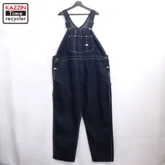 60s USA製 vintage Lee デニム ペインター インディゴブルー JELTDENIM オーバーオール メンズ XLサイズ相当 ビッグサイズ オーバーサイズ