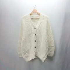 ◇ ⊇ niko and … ニコアンド ニット 長袖 カーディガン サイズ表記なし ホワイト系 レディース E  【1503050014731】