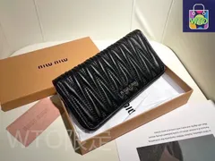miumiuウォレット/財布、両用パスケース、カード/キーケース[本日特価|新品未使用品]