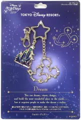 【中古】雑貨 ミッキーマウス キーチェーン(ウィッシングカード付き) 「ディズニー七夕デイズ2019」 東京ディズニーリゾート限定