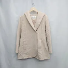◇ ⊇ PEYTON PLACE ペイトンプレイス 無地 腰紐リボン 長袖 ロングコート サイズM ベージュ系 レディース E  【1503060009741】のサムネイル
