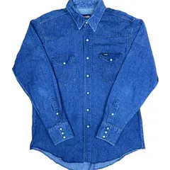 ◆ 超美品　Wrangler ラングラー27MW アメリカ製　80年代青×茶タグ 14090513-a_grande.jpg?v=1731572093