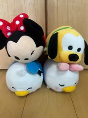 ディズニー　ツムツム　ぬいぐるみ　4体セット