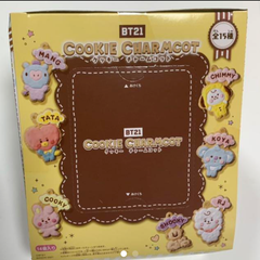 bt21 クッキーチャームコット 1box