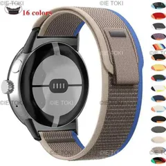 Google Pixel Watch 3用トレイルループ 45mm ウォッチバンドアクセサリー ナイロン手首交換 correaストラップ 41mm