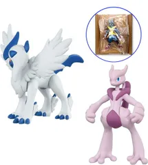 新品 【特典(メガルカリオ キラキラver.)付：2点セット】ポケットモンスター モンコレ メガアブソル ＆ メガミュウツーX [佐川急便]