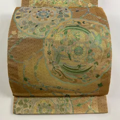 逸品!!絹 袋帯☆【佐波理綴】織の宝石・ダイヤモンドカット 切嵌 金銀 お太鼓柄 逸品!!絹 袋帯☆【佐波理綴】織の宝石・ダイヤモンドカット 切嵌