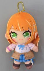 [중고] 열쇠 고리 자운 청 여름 Chibi 봉제 마스코트 [학원 아이돌 마스터]