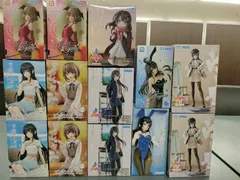 【未開封フィギュア】 プライズフィギュアまとめ売り 青春ブタ野郎シリーズ 13個セット 【50】