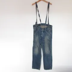 ジョンブル 【極美品】オーバーダイサロペット 　ナイロン 　ブラック ジョンブル 【極美品】オーバーダイサロペット ナイロン ブラック
