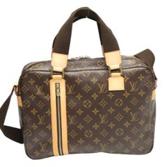 ルイヴィトン M40043 モノグラム 旅行かばん サック・ボスフォール  ショルダーバッグ LOUIS VUITTON ブラウン