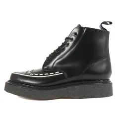 NEIGHBORHOOD ネイバーフッド サイズ:27.5cm GEORGE COX ジョージコックス ラバー クレープ ソール レースアップ ブーツ L-BOOTS 111GMGCL-FW01 厚底 GIBSON ギブソン LUKER ブラック UK8.5のサムネイル