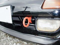 [牽引フック]SW20 MR2_H1/10～H11/8(フロント)用レーシングフック(固定タイプ)