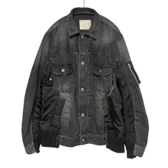 2025年最新】sacai デニムジャケット ブラックの人気アイテム