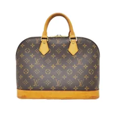 【名東】【LOUIS VUITTON】ルイヴィトン アルマ モノグラム ブラウン系 ハンドバッグ M51130 レディース メンズ【中古】