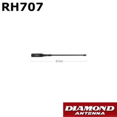 RH707　 144/430MHz帯 広帯域受信対応　8バンド ハンディーフレキシブルアンテナ　第一電波工業　ダイヤモンドアンテナ　DIAMOND ANTENNA