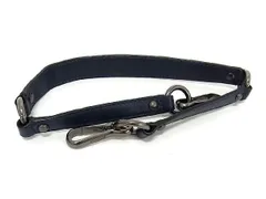 ■美品■ COACH コーチ レザー バッグ用 ショルダーストラップ 肩掛け レディース ネイビー系 AP7790