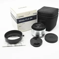 2024年最新】sigma 単焦点レンズ art 30mm f2．8 dn ブラック ソニーeマウント用 ミラー （中古良品）の人気アイテム -  メルカリ