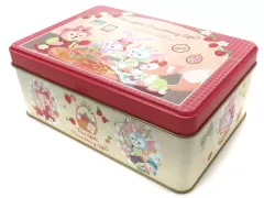 【中古】小物入れ・マルチケース・缶ケース 集合 缶ケース(パウンドケーキ) 「ダッフィー＆フレンズのハートフェルト・ストロベリーギフト」 東京ディズニーシー限定