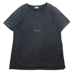 サンローラン Tシャツ 黒 フロントロゴプリント デニムに○ 楽天市場】サンローラン（Tシャツ・カットソー｜トップス