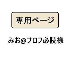 もっくん プロフ必読様 專用 もっくん プロフ必読様 專用