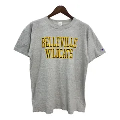 80年代 USA製 Champion チャンピオン 半袖Ｔシャツ カレッジ トリコタグ グレー(メンズ X-LARGE)中古 古着 T7178