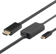 【新品・3営業日で発送】ラトックシステム USB Type-C to HDMI 変換ケーブル(PD対応・3m)(RS-UCHD4K60-3M)