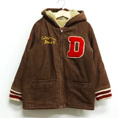 エムピーエス ショートコート コーデュロイ 裏ボア アウター キッズ 男の子用 130サイズ ブラウン MPS 【中古】のサムネイル