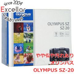 [bn:0] OLYMPUS　デジカメ SZ-20 BLK　1600万画素 元箱あり