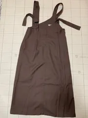 ﾘ2411-12-3113 nano universe ナノユニバース　アシンメトリー　ワンピース　ジャンパースカート