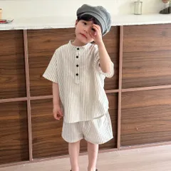 ☆ パンツタイプ ☆ 130cm ☆ セットアップ ワンピース キッズ コーデ キッズ セットアップ 子供服 女の子 男の子 ワンピース パンツ シャツ 半袖 上下セット ショートパンツ 春 夏 おしゃれ かわいい 可愛い キッズ服 子ども お揃い 兄弟 姉妹
