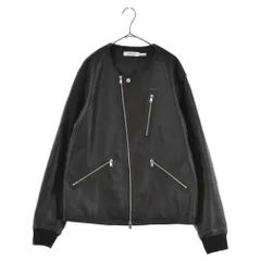 nonnative (ノンネイティブ) RIDER BLOUSON COW LEATHER ライダースブルゾン カウレザー ノーカラー レザージャケット NN-J4013 ブラックのサムネイル