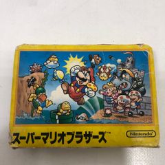 スーパー マリオ ブラザーズ 初代 ファミコン ソフト箱 説明書 付