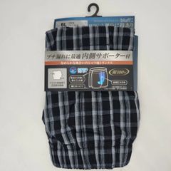 未使用 プチ漏れ対策 トランクス 内側サポーター付き 尿漏れ対策 6L 下着 パンツ