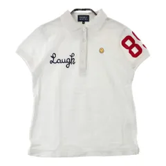 サイズ：0 PEARLY GATES パーリーゲイツ  半袖ポロシャツ  ホワイト系 [240101331140]# ゴルフウェア レディース ストスト