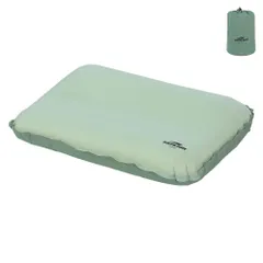【特価商品】軽量コンパクト 二重バルブ 自動で膨らむ エアピロー セルフインフレータブル自動膨張 キャンプ/アウトドア/車中泊/防災用 静音丸ごと19倍高反発スポンジ空気枕 インフレーターピローキャンプ枕 Soomloom