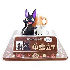 希少・美品】魔女の宅急便 紫陽花ジジ 水たまりトレイ 置物 フィギュア